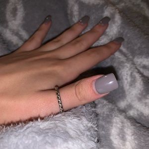 Intertwined Twist Stackable Pandora Ring